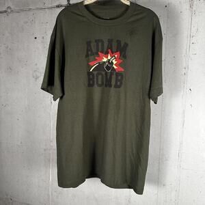 The Hundreds Men's Green‎ and Khaki Tshirt